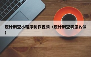 盐城统计调查小程序制作视频（统计调查表怎么做）